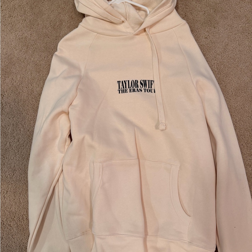 Taylor Swift The Eras Tour Beige Hoodie